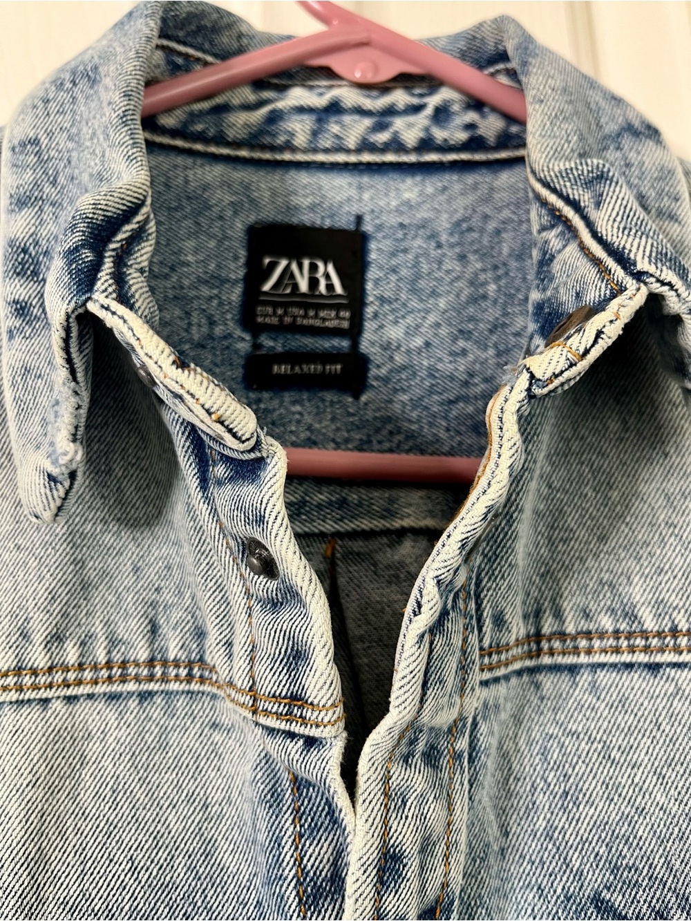 Zara men’s denim shirt/jacket